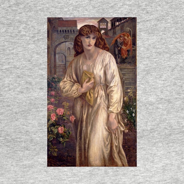 Salutation of Beatrice -  Dante Gabriel Rossetti by themasters